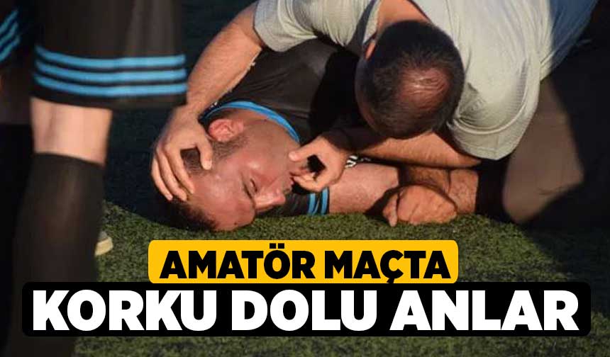 Amatör Maçta Korku Dolu Anlar Denizli Haber Haberdenizli