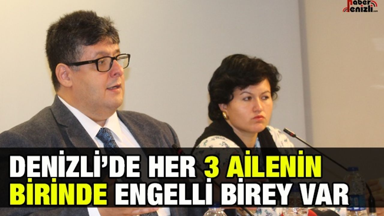 Denizli'de 90 Bin Engelli Var