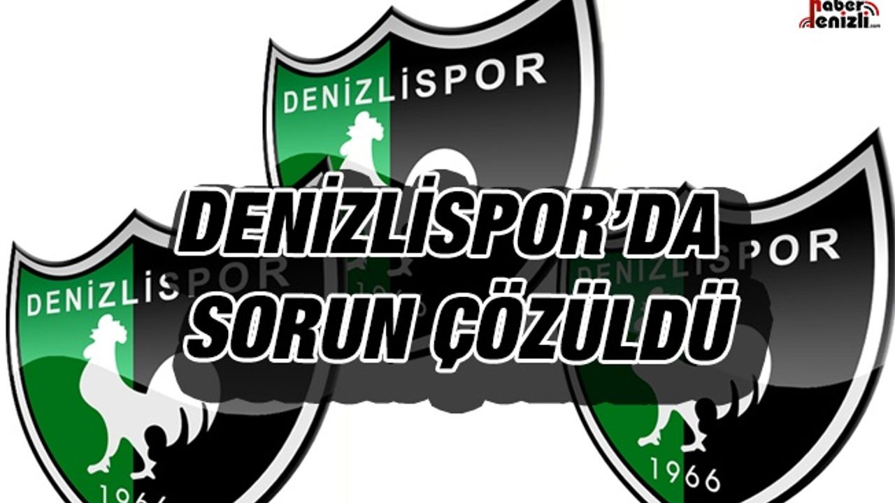 Denizlispor'da Sylla Krizi Çözüldü