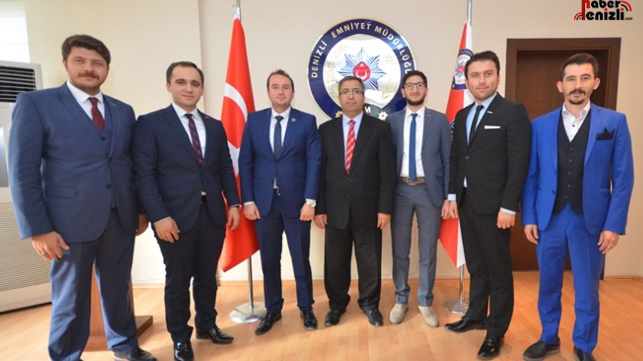 Genç MÜSİAD'dan Emniyet Müdürü Demir'e Ziyaret