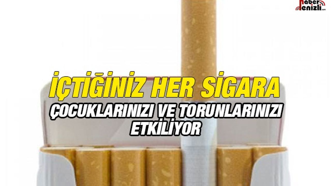 Sigaranın Zaraları Torunlarınıza Bile Geçiyor