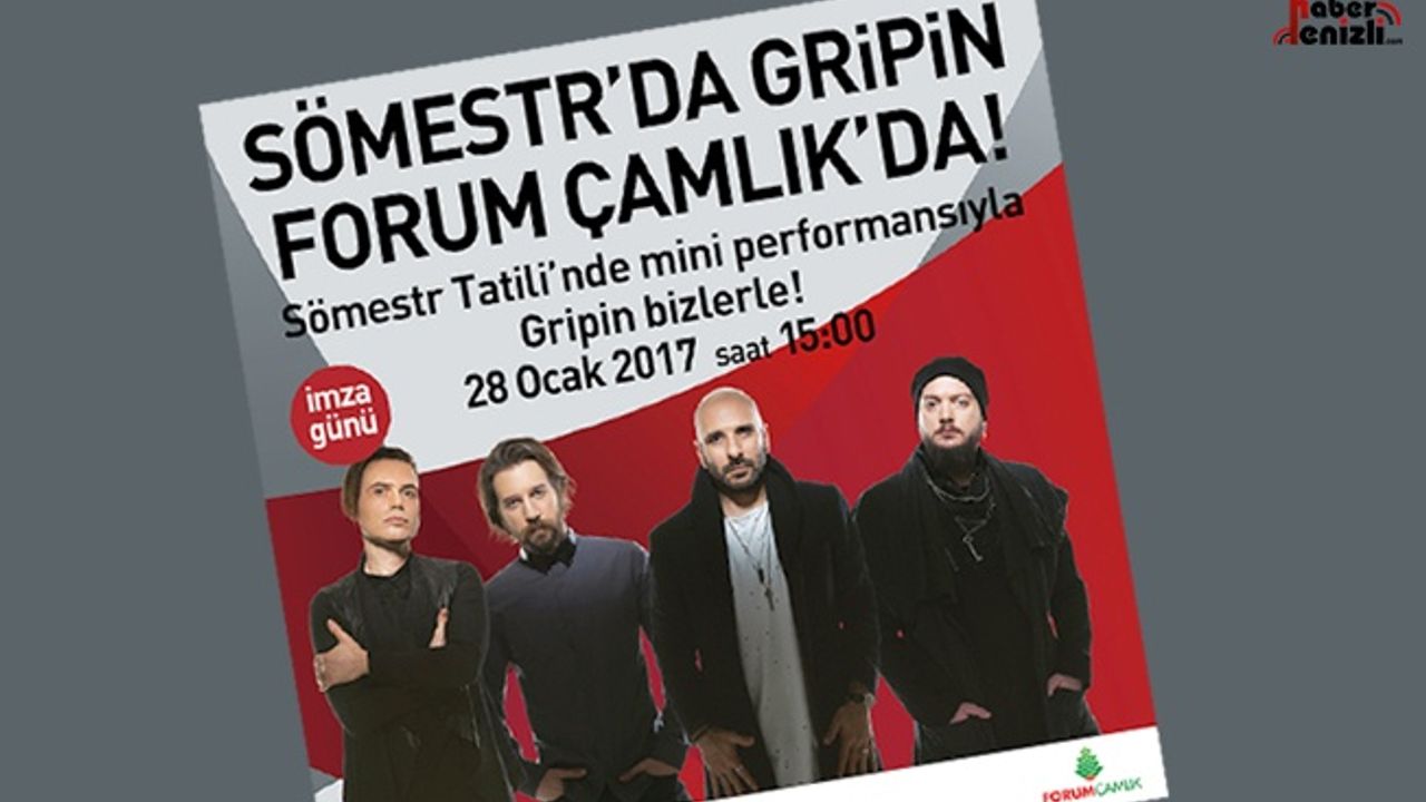 Forum Çamlık'ta Gripin Rüzgarı Esecek!