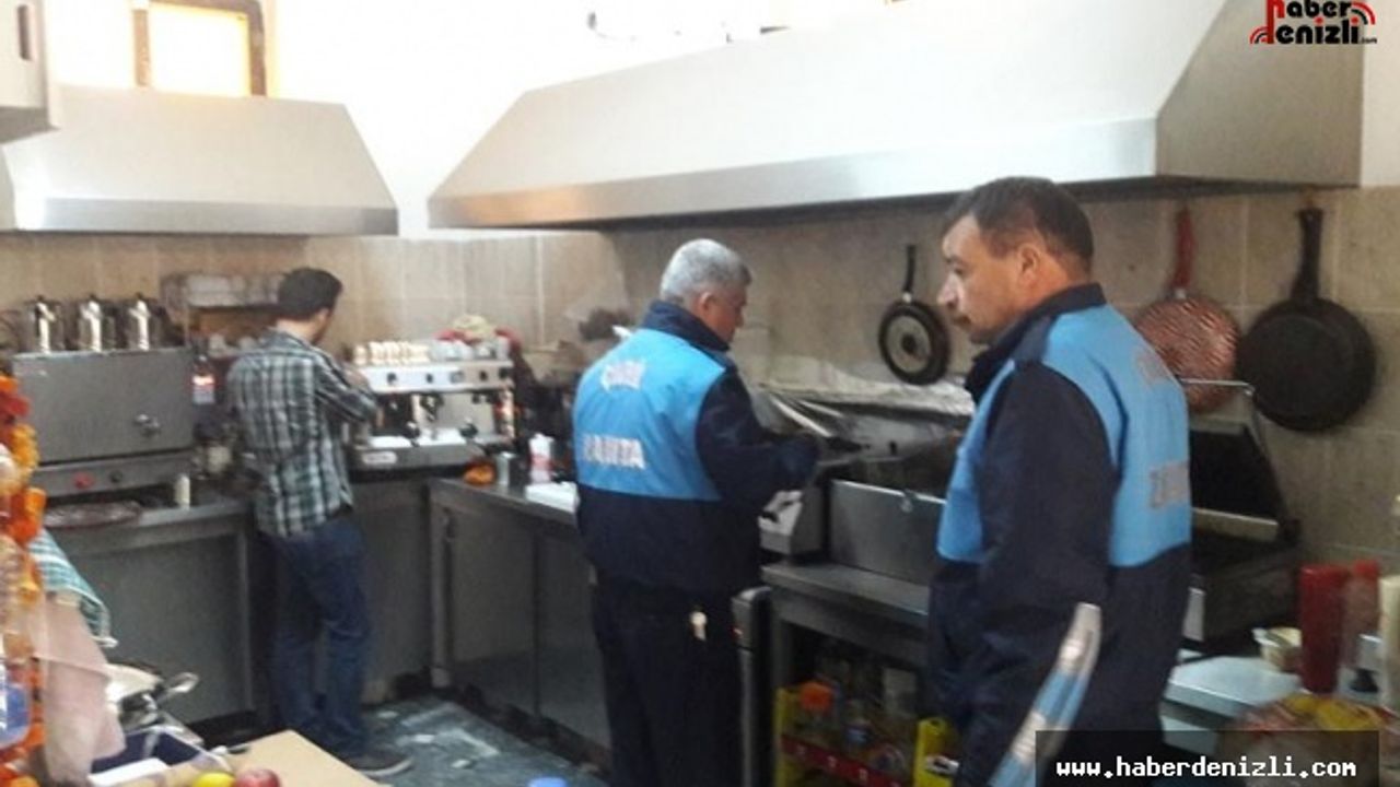 Zabıta, Çay Ocağı ve Lokantaları Denetledi