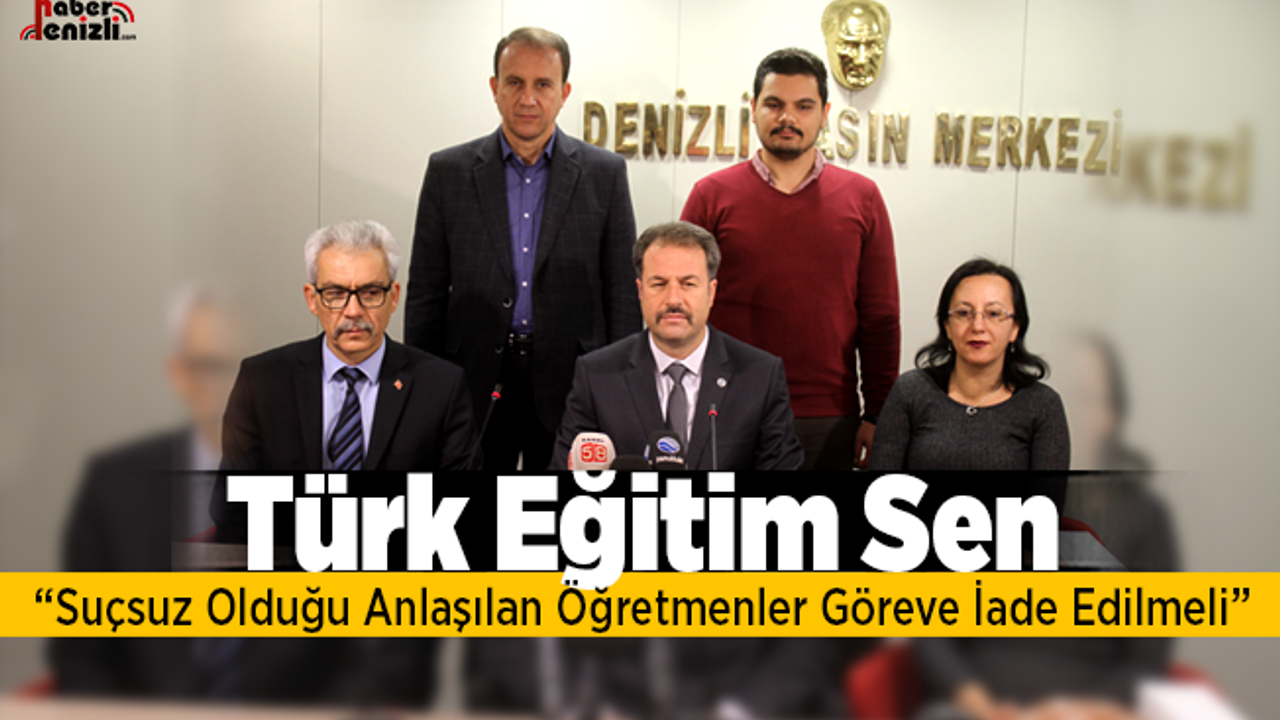 Türk Eğitim SEN Denizli’de Yeni Dönem