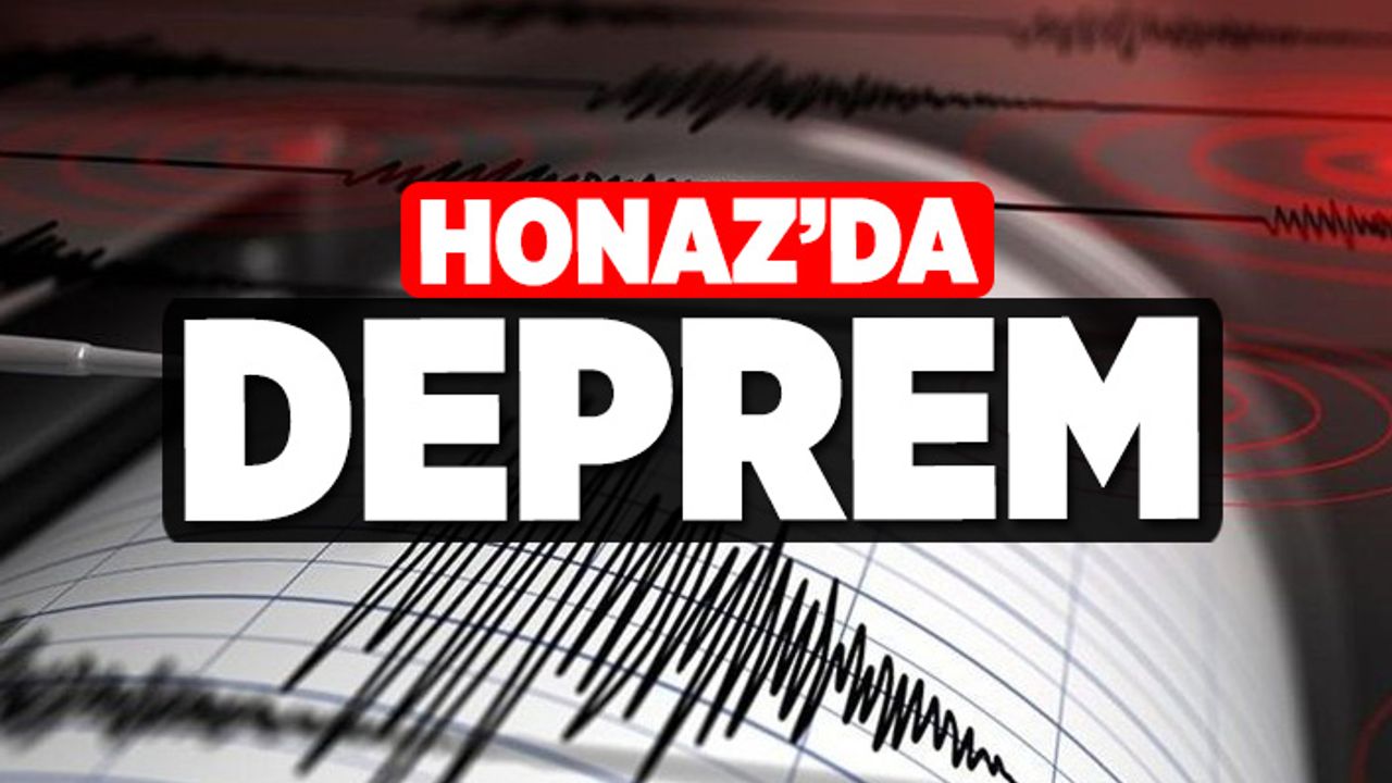 Honaz'da Deprem
