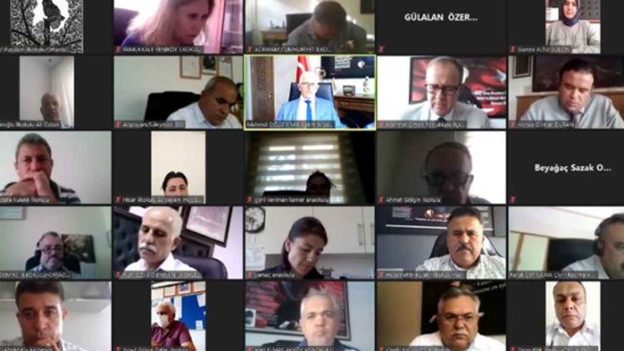 Yüz yüze eğitime başlama çalışmaları değerlendirildi