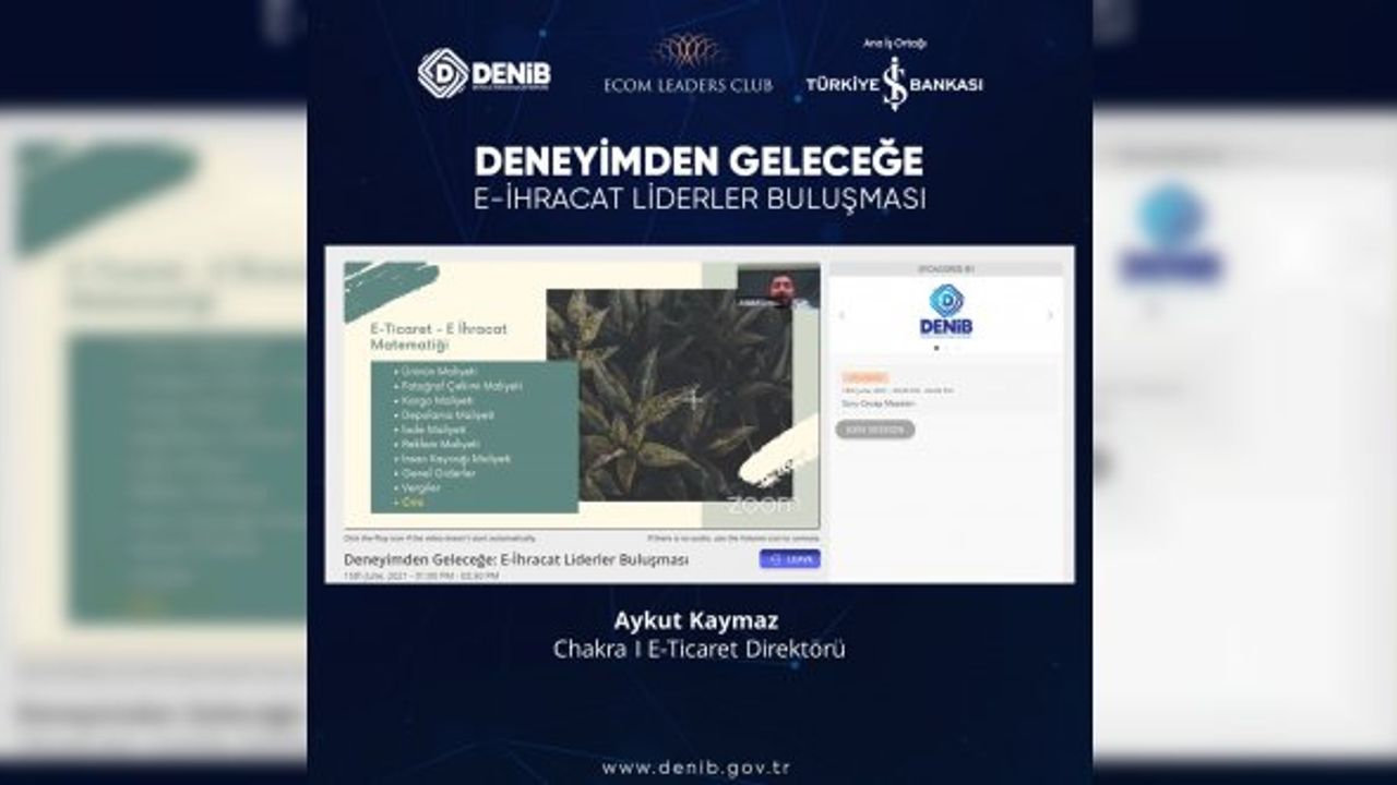 Deneyimden Geleceğe E-İhracat Liderler Buluşması
