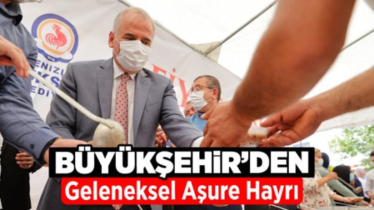 Denizlililer Büyükşehir'in aşure hayrında buluştu