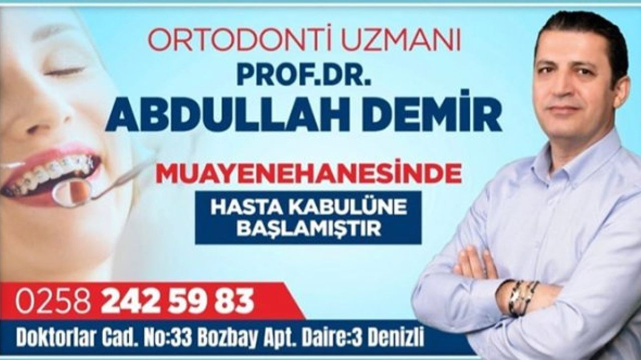 Abdullah Demir kimdir? Ortodonti Uzmanı Prof. Dr. Abdullah Demir kimdir?