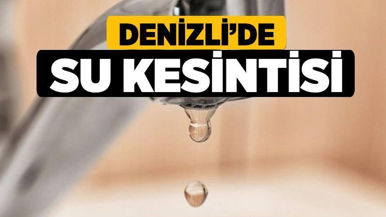 Yenişehir, Bahçelievler ve Şirinköy’de su kesintisi
