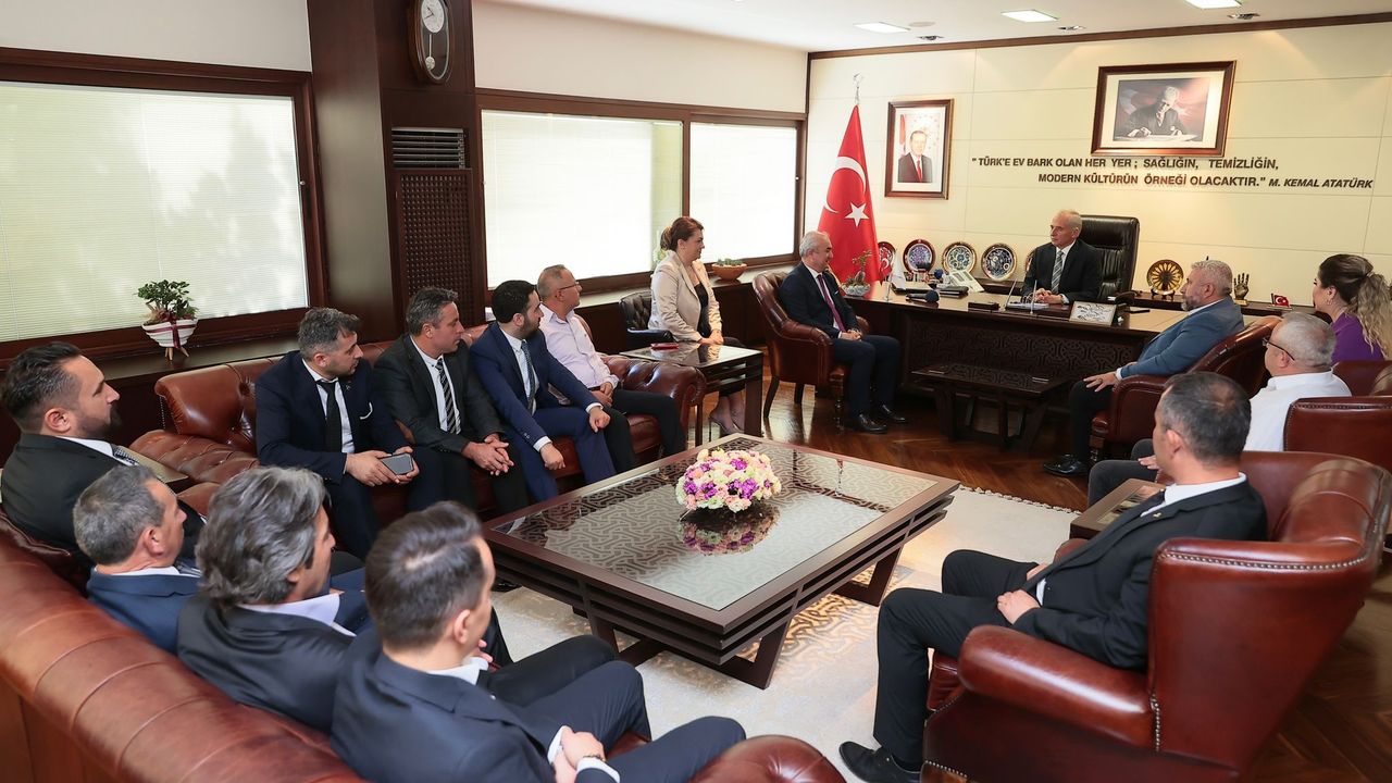MHP İl Teşkilatı'ndan Başkan Zolan’a Tam Kadro Ziyaret