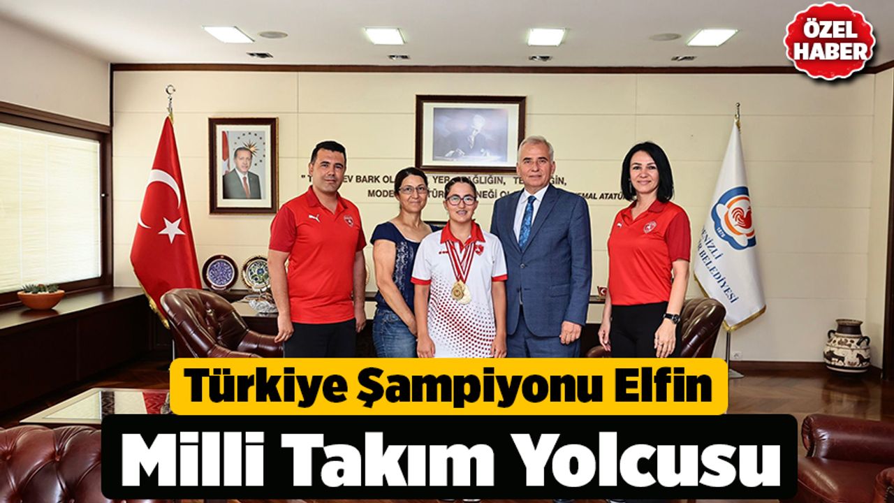 Türkiye Şampiyonu Elfin, Milli Takım Yolcusu