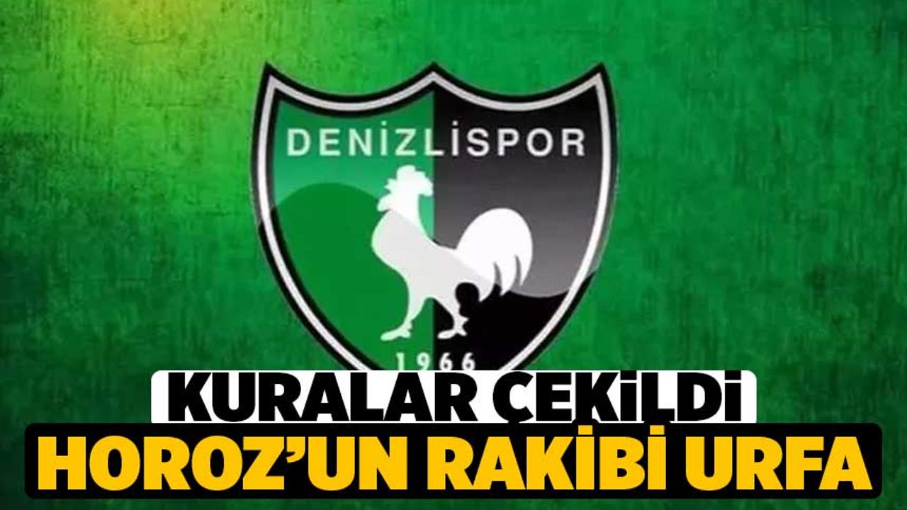 Ziraat Türkiye Kupası'nda Kuralar Çekildi Horoz'un Rakibi Urfa