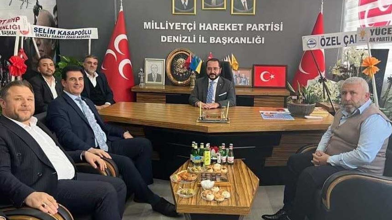 Başkan Güngör, MHP İl Başkanı Yılmaz’ı Ziyaret Etti