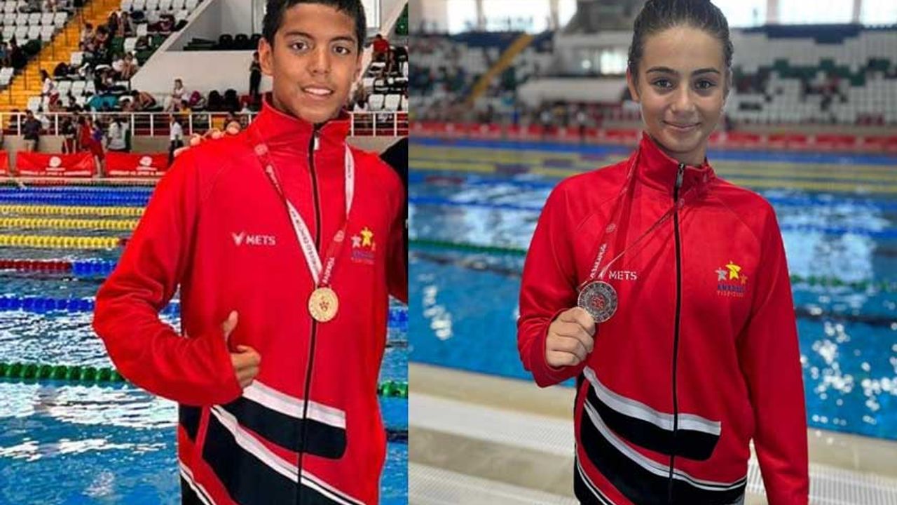 Denizlili yüzücüler Türkiye finallerinden 3 madalyayla döndü