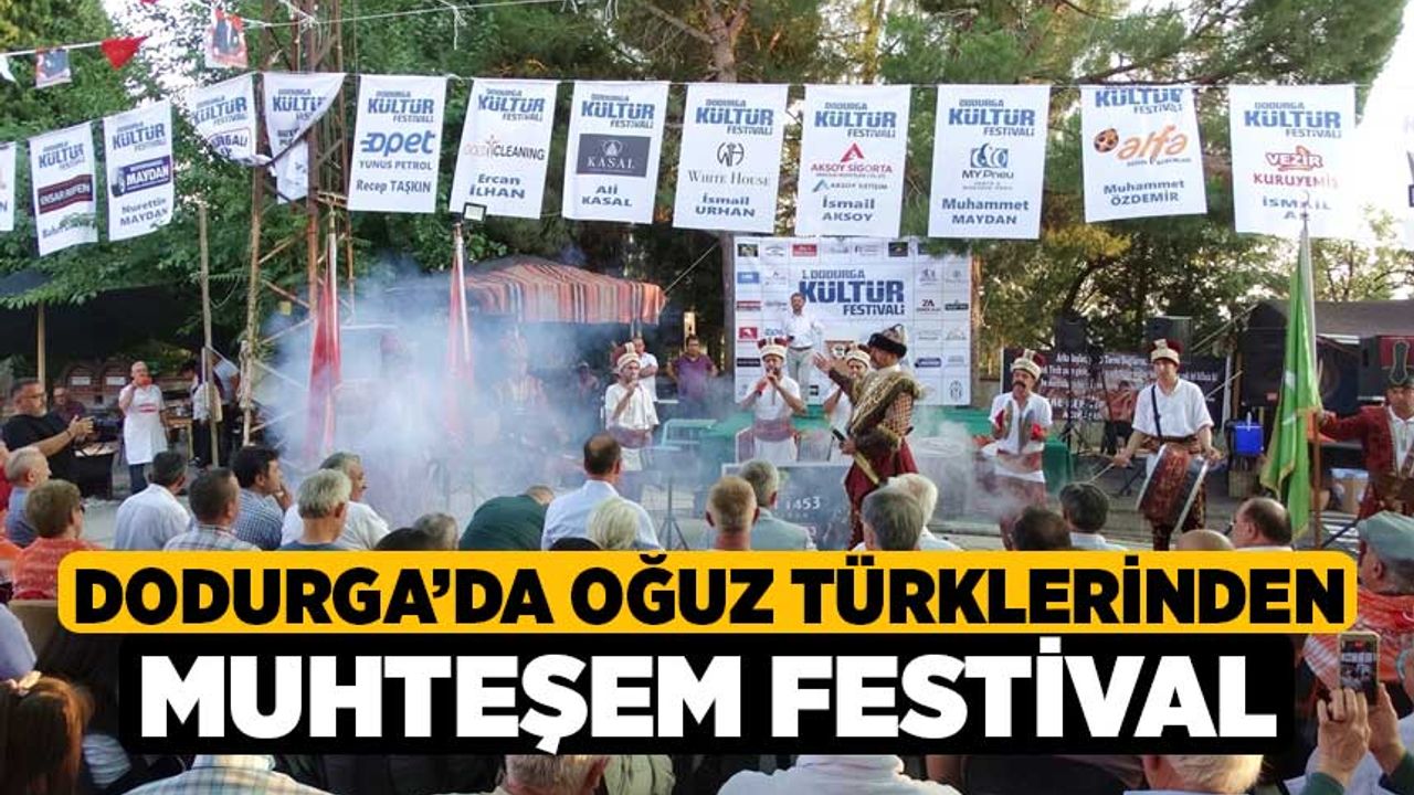 Dodurga’da Oğuz Türklerinden Muhteşem Festival