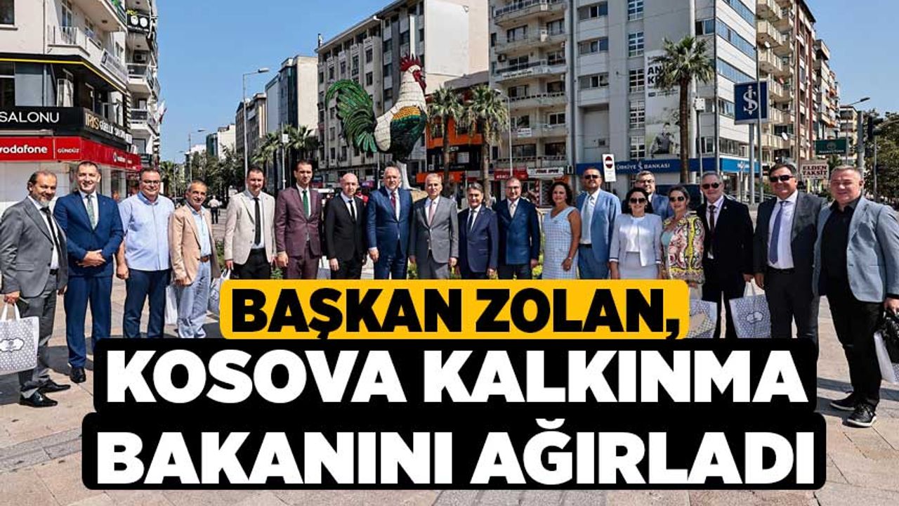 Başkan Zolan, Kosova Kalkınma Bakanını Ağırladı