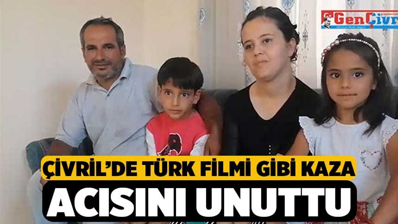 Çivril'de Türk Filmi Gibi Kaza!