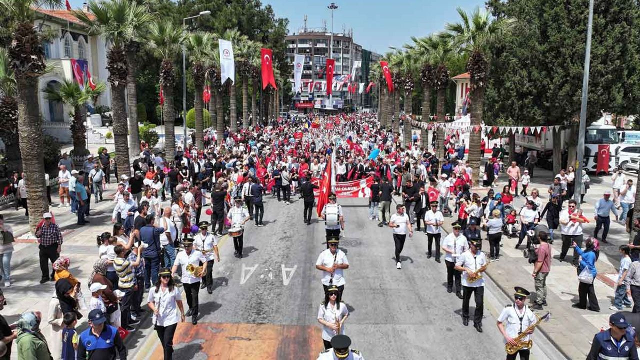 Çocukların bayramı, Denizli’nin bayramı oldu