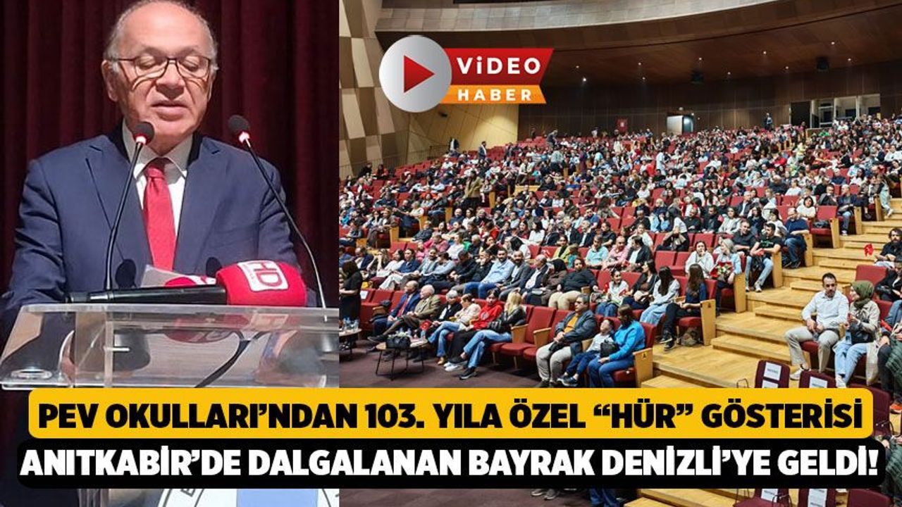 PEV Okulları'na Anıtkabir'den Anlamlı Bayrak