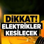 Denizli’de Elektrik Kesintisi, 8 İlçede Saatlerce Elektrik Olmayacak
