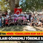 Babadağ’da Minik Yüreklerin Kur'an Coşkusu! Yaz Kursları Görkemli Törenle Sona Erdi