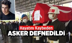 Hayatını Kaybeden Asker Defnedildi