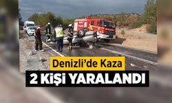 Denizli'de kaza: 2 yaralı