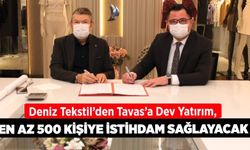 Deniz Tekstil’den Tavas’a Dev Yatırım, En Az 500 Kişiye İstihdam Sağlayacak