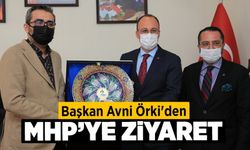 Başkan Örki'den MHP'ye Ziyaret