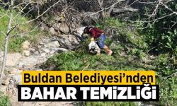 Buldan Belediyesi’nden bahar temizliği