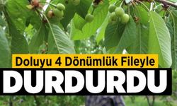 Doluyu 4 Dönümlük Fileyle Durdurdu