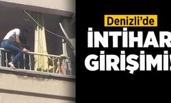 Denizli’de intihar girişimi!