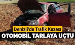 Denizli'de Trafik Kazası 2 Yaralı