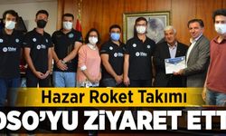 Hazar Roket Takımı DSO'yu Ziyaret Etti
