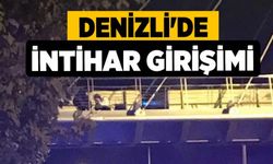 Denizli'de İntihar Girişimi