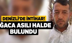 Denizli'de İntihar! Ağaca Asılı Halde Bulundu