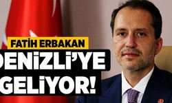 Fatih Erbakan Denizli’ye Geliyor!