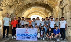 Karaman’dan gelen gençler, Denizli'nin tarihi ve kültürel dokusunu hissetti