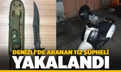 Denizli'de 214 Adreste, Aranan 112 Kişi Tutuklandı