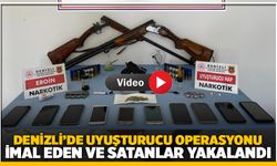 Denizlide Uyuşturucu Operasyonu