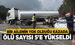 Bir ailenin yok olduğu kazada ölü sayısı 5'e yükseldi