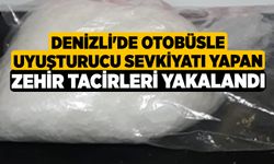 Denizli'de Otobüsle Uyuşturucu Sevkiyatı Yapan Zehir Tacirleri Yakalandı