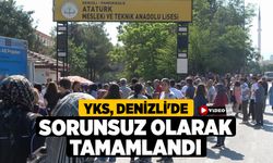 YKS, Denizli'de Sorunsuz Olarak Tamamlandı