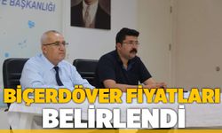 Biçerdöver Fiyatları Belirlendi