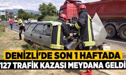 Denizli'de Son 1 Haftada 127 Trafik Kazası Meydana Geldi