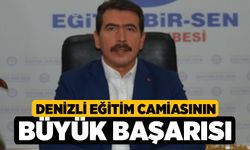 Denizli Eğitim Camiasının Büyük Başarısı