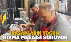 Kasapların Yoğun Kıyma Mesaisi Sürüyor