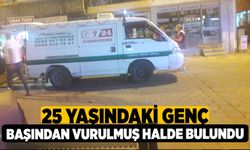 Denizli'de 25 Yaşındaki Genç Başından Vurulmuş Şekilde Bulundu