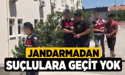 Jandarmadan suçlulara geçit yok